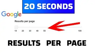 Google - Increase the number of search results per page [Solved]