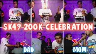 SK49 LIVE WITH MOM & DAD ❤️ || SK49 200K SPECIAL LIVE CELEBRATION 🎉 - GAURABYT ||