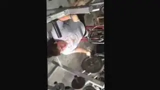 Jeremy Ramey bench press 225 25 times