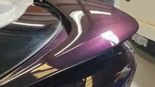 Progress on my Ford mischievous purple 1999 Pontiac trans am project