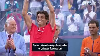 Why hydration is SO important to Taylor Fritz 💧Learn how he keeps on top of his game 💪