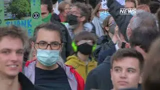 #COP26 STUDENTS HOLD MARCH AND PROTEST IN GLASGOW OVER CLIMATE CHANGE
