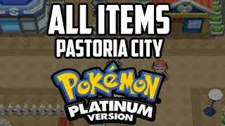 КАЖДЫЙ предмет в городе Пастория и Великих болотах &mdash; Pok&eacute;mon Platinum