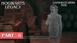 Hogwarts Legacy Gameplay | Part 6 | Meeting Nearly Headless Nick & Ghostly Quest 👻 (No Commentary)