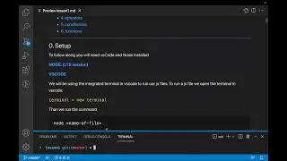 Intro to JS: Setup part1