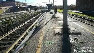 Train that is coming from .. minturno scauri to Roma 🚉🚉