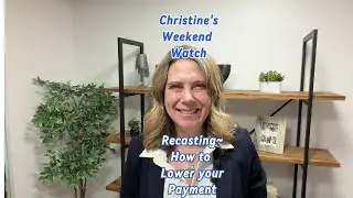 JAN1626 Wknd Watch - Recasting - Lower Your Payment