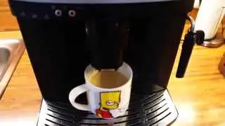 ESAM 3000 Einschlaten und Kaffeebezug