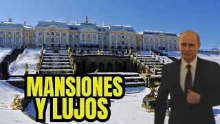 La TRILLONARIA Vida de Vladimir Putin   Mansiones y lujos Mas Exagerados