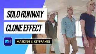 How to Clone Yourself for Solo Runway Video | PowerDirector for Instagram & TikTok