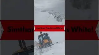 #WATCH | 🌨️ Fresh Visuals From Simthan Top, Kokernag | Weather Turns Dramatic in South Kashmir