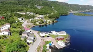 The Return Road to English Harbour East, Newfoundland, Canada