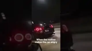When the redline makes the car angry 🤣