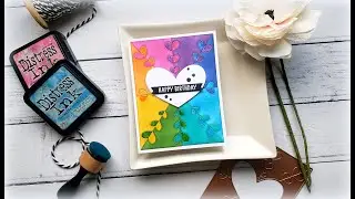 Rainbow Die Cutting In-Lay, Spellbinders Small Die of the Month: ALL The Card Mistakes