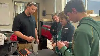 Hamilton High Applied Engineering & Technology teachers receive Hamilton Education Foundation grant