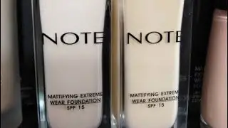 NOTE mattifying extreme foundation