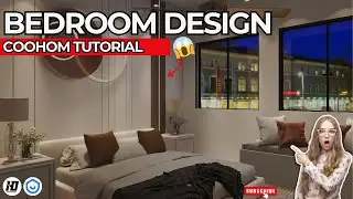 Учебник по Coohom для начинающих | Как оформить спальню в Coohom | #дизайнинтерьера