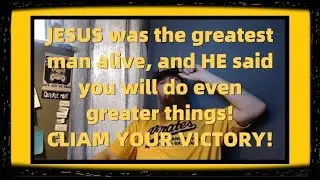 NEW Christian Rap - Jesus was the greatest man alive and HE said you will do even greater things