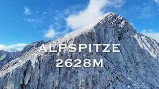 Alpspitze 2628m - Noc w g&oacute;rach i wejście na szczyt | H&ouml;llental &ndash; Kreuzeckhaus &ndash; Alpspitz Ferrata