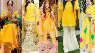 Yellow dresses || Maiyo dresses || Ubtan dresses || Haldi dresses || mehndi dresses || Trending 2020