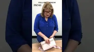 FK541 - Bolsa Transversal Fellipe Krein Monograma