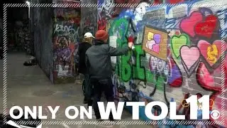 Ann Arbor's 'Graffiti Alley' welcomes street art, expression