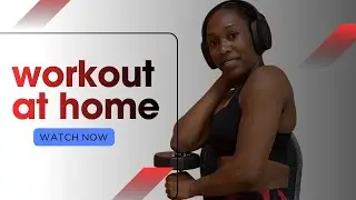 Upper Body + Core Workout With Chair and Dumbbells | Home Strength Training for Toned Arms & Abs