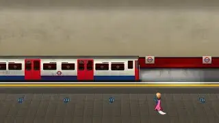 London Underground Animation - The Disappearing Lady of Elephant and Castle