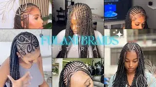Trendy Fulani Braid Hairstyles Compilation 2023
