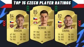 FIFA 23 | TOP 15 CZECH PLAYER RATINGS 😱💪 | SOUČEK,SCHICK,COUFAL...
