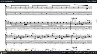 Silversun Pickups - Panic Switch Bass Tab