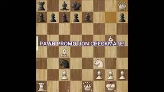 Pawn Promotion Checkmate! ( Counter the Gunderam Defense )