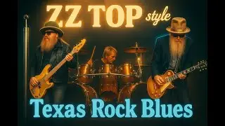 ZZ Top style | Texas Rock Blues (Instrumental Tribute)