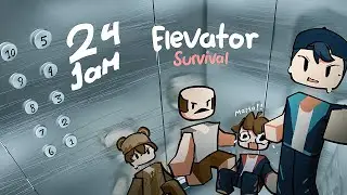 KERAS!! Survival 24 Jam di Dalam LIFT & Kejadian ANOMALI Aneh 🥶🔥🥶 | 24 Hours in Elevator Indonesia