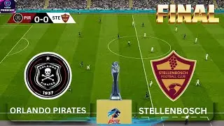 🔴LIVE Now: Orlando Pirates vs Stellenbosch | MTN8 2025 Final | eFootball PES21