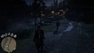 RDR2 - Arthur Morgan ayuda a un hombre a llegar a Strawberry
