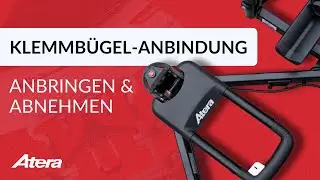 Atera Klemmb&uuml;gel-Anbindung: Anbringen & Abnehmen - Anleitung zur Montage auf der Anh&auml;ngerkupplung