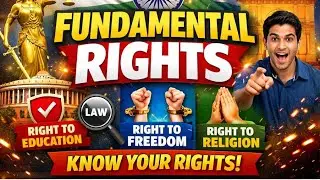 Complete POLITY Playlist | SSC CGL, CHSL, CPO, MTS, Steno Classes 2026 | Fundamental Rights |