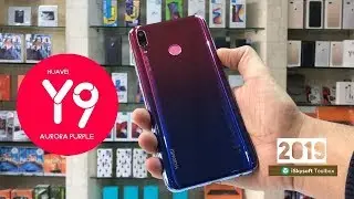 HUAWEI Y9 2019 AURORA PURPLE UNBOXING AND REVIEW
