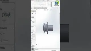 Ball Stud Design in SOLIDWORKS #solidworks #cadcam #autodesk #mechanical #cad #ballstud #shorts