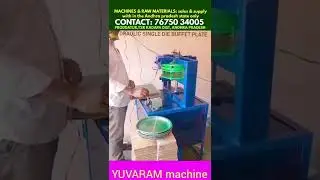 Best semi automatic paper plate making machine price,CALL 7675034005,small scale industry ideas 2022