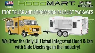 HoodMart LBOX-AV Integrated Food Truck/Concession Exhaust Packages