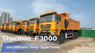 UNSTOPPABLE! SHACMAN 6x6 All-Wheel Drive Dump Truck: Built for No-Road Conditions