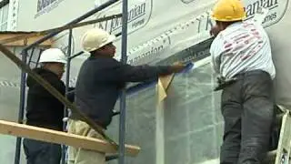 15 Moisture Management in Residential Construction Series   Stone Veneer Internal Drainage Plane clipnabber com