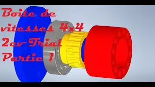 2cv trial : BV 4x4 ( boite GS) Partie 1