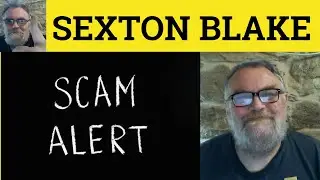 🔵 Sexton Meaning - Sexton Blake Defined - Cockney Slang Sexton Blake Examples Cockney Rhyming Slang