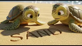 Two Tiny Turtles Learn A B C | Best Nursery Rhymes and Kids Songs Collection