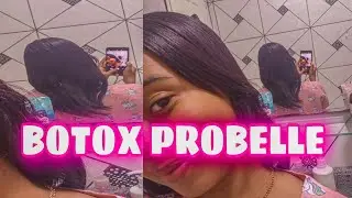 PASSEI O BOTOX DA PROBELLE ( zero absoluto AMARELO ) NO MEU CABELO DE GUANIDINA