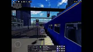 Class 803 departing Freston Junction (cool sounds)