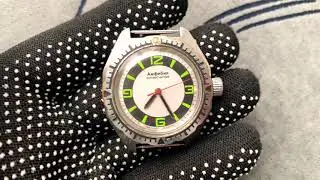 Collectible watch VOSTOK amphibian 2409 Su antimagnetic made in USSR/Wrist watch WOSTOK CCCP